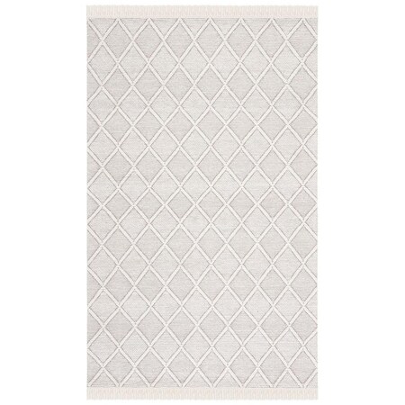 Safavieh 5 x 8 ft. Natural Rectangle Hand Woven Rug Ivory & Brown NAT868T-5